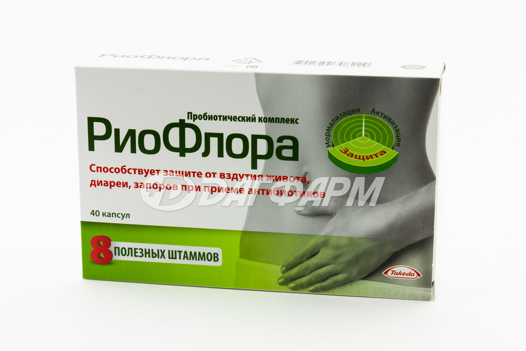 РИОФЛОРА Пробиотический комплекс, капсулы №40