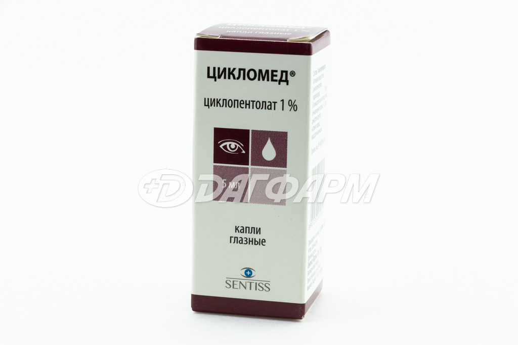 ЦИКЛОМЕД капли глазные 1% 1% флакон-капельница 5мл