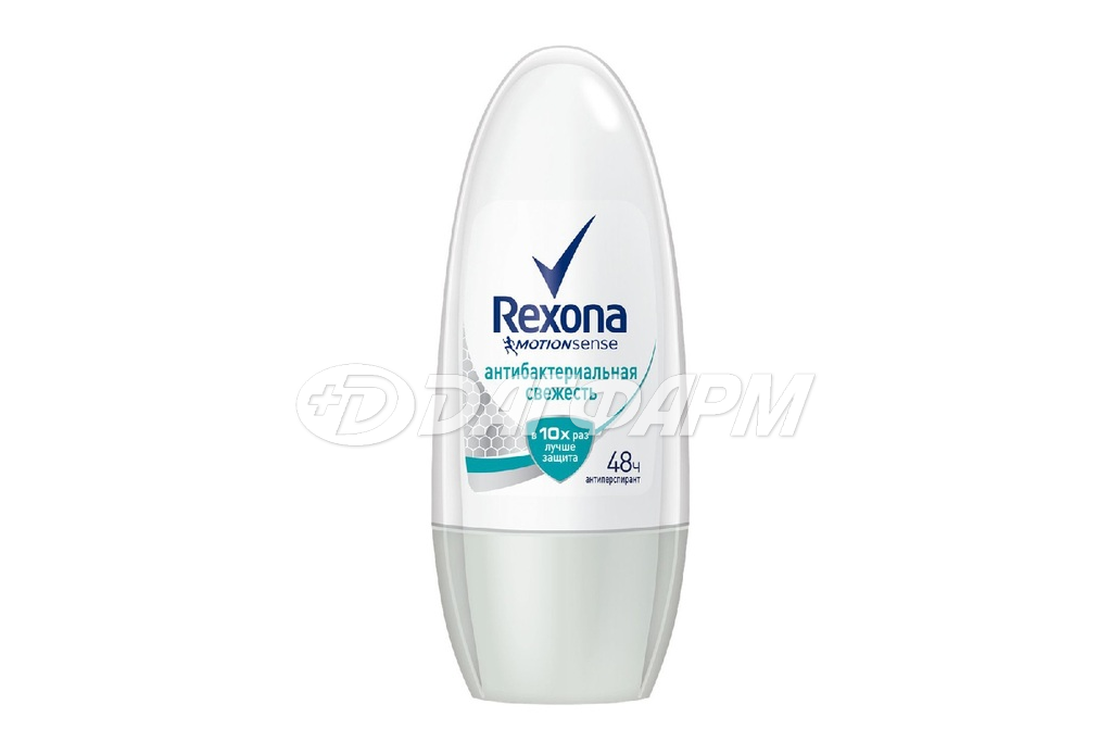 REXONA дезодорант-ролик д/жен. антибакт. свежесть 50мл