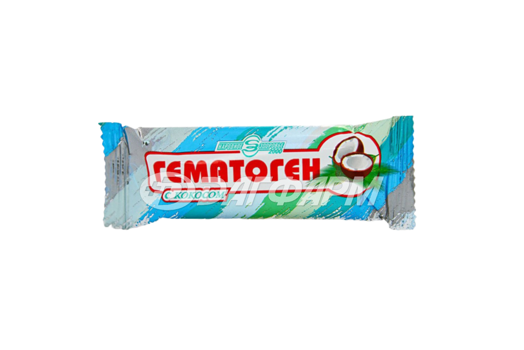 ГЕМАТОГЕН с кокосом 40г, Сибирское здоровье
