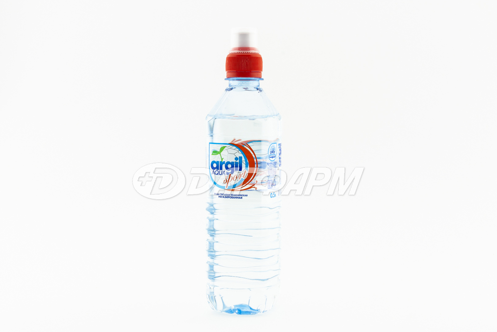 АРГИЛ вода питьевая бутылка спорт 0,5л (12ШТ)