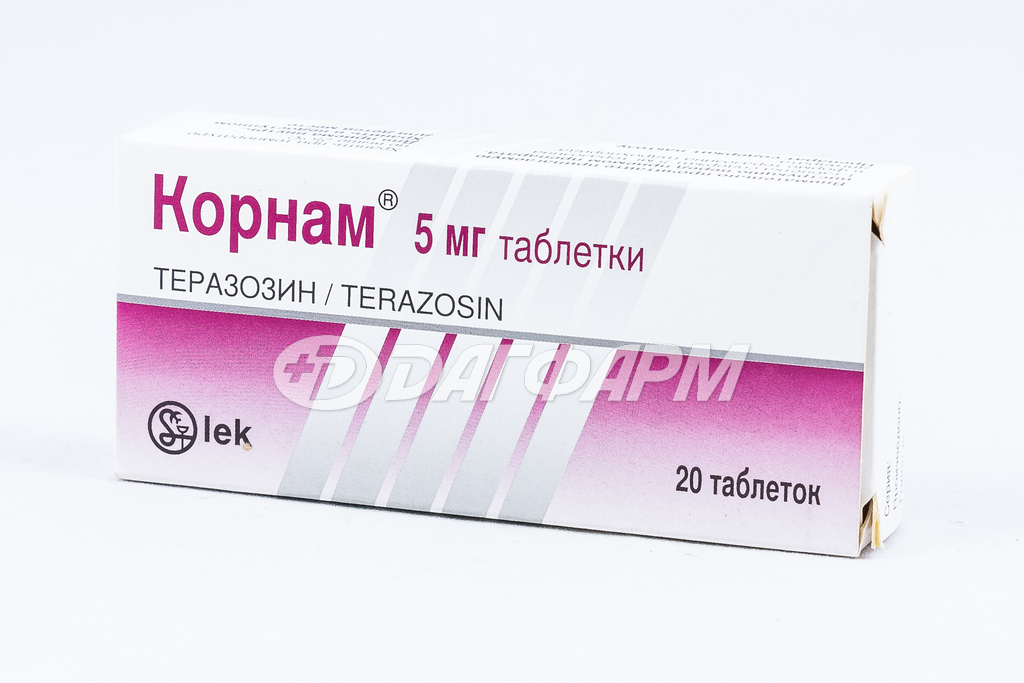 КОРНАМ таблетки 5мг №20