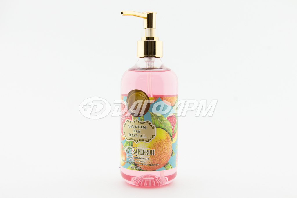 SAVON DE ROYAL мыло жидкое розовое флакон-дозатор 500мл