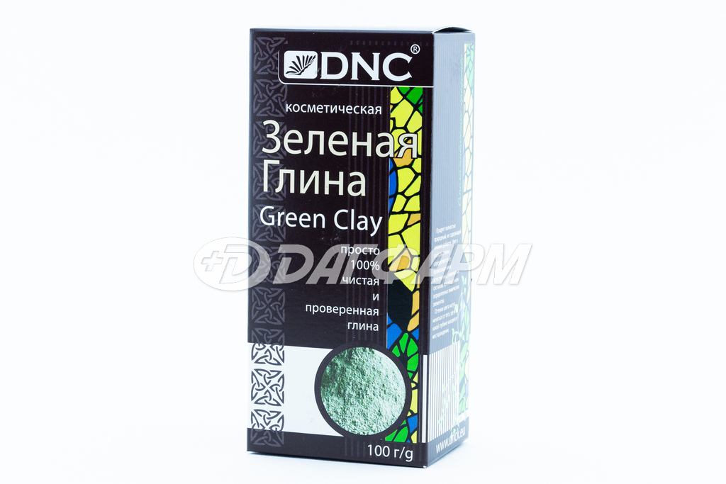 ДНЦ глина косметическая зеленая 100г