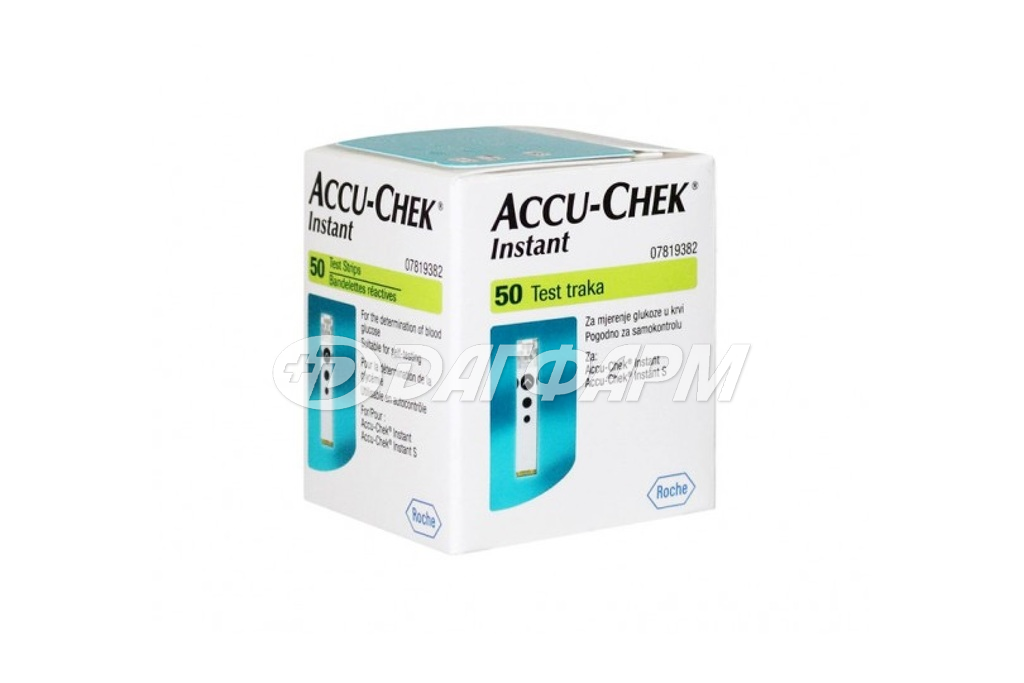 Accu-check Instant тест-полоски №50