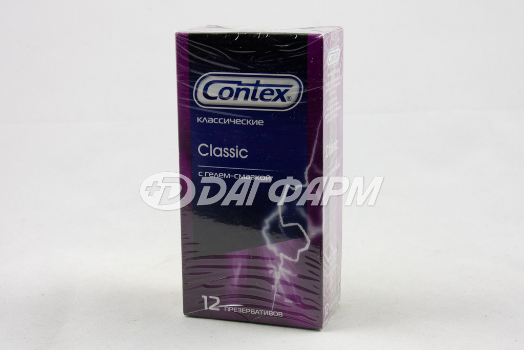 CONTEX презервативы CLASSIC естественные ощущения  №12