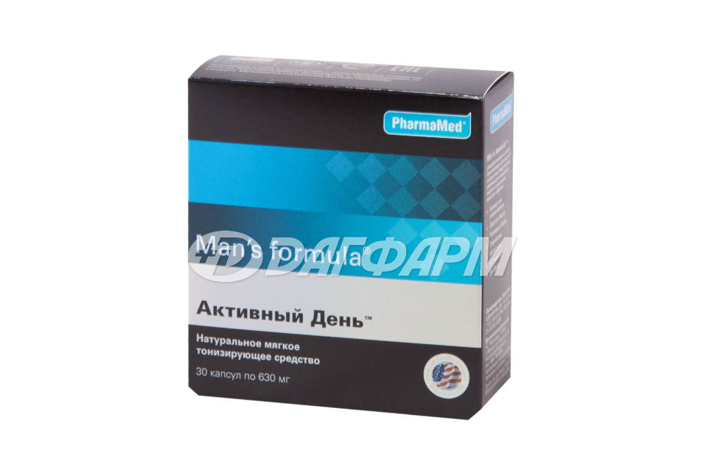 MAN'S FORMULA мен-с формула активный день капсулы №30