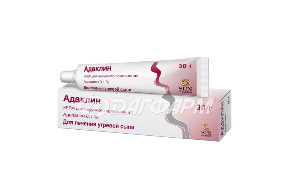 АДАКЛИН крем для наружного применения 0,1% туба 30г
