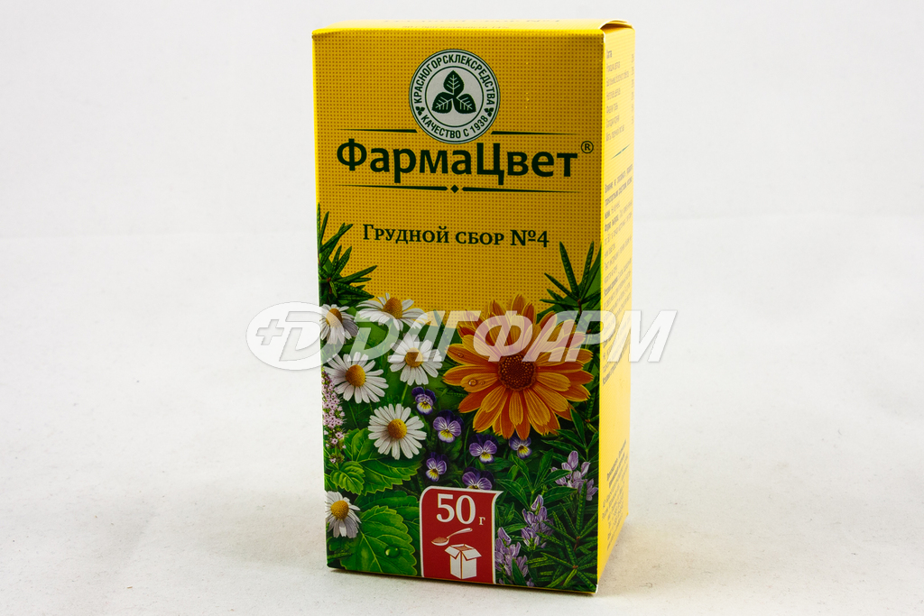 ГРУДНОЙ СБОР №4 50г красногорсклексредства
