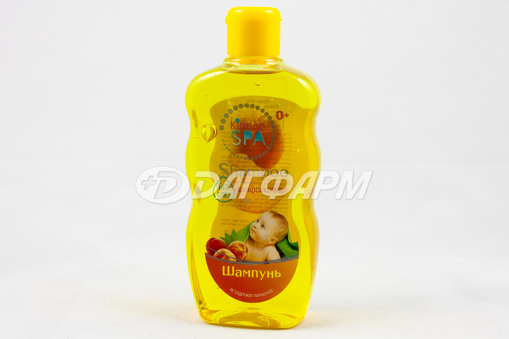 KINDER SPA шампунь детский с персиком, флакон 250мл
