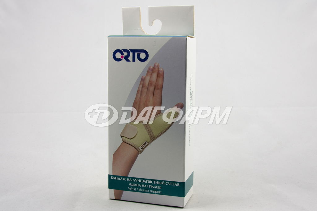 ORTO бандаж ортопедический на лучезапястный сустав размер M awu 601
