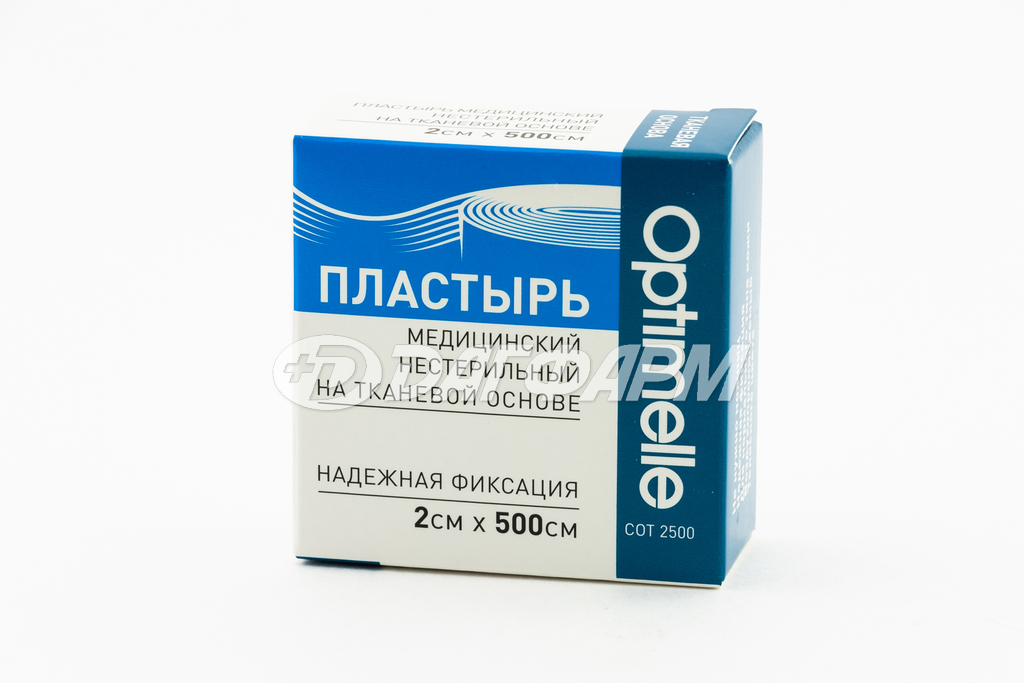 ПЛАСТЫРЬ OPTIMELLE НА ТКАНЕВОЙ ОСНОВЕ ТЕЛЕСНОГО ЦВЕТА 2X500СМ