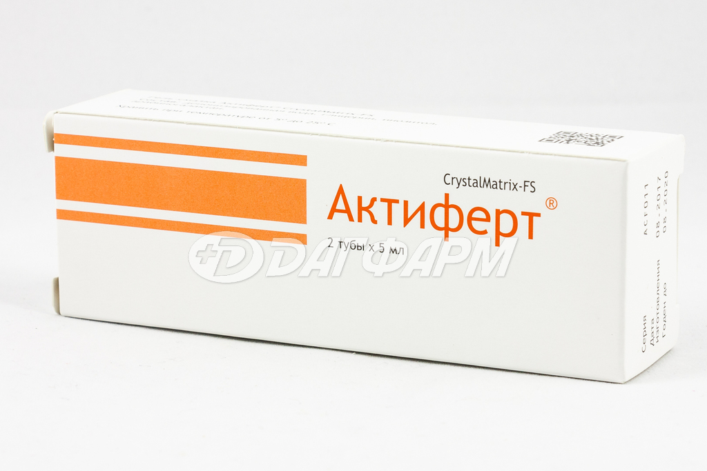 АКТИФЕРТ CRYSTALMATRIX-FS гель для интравагинального введения тюбик 5мл №2