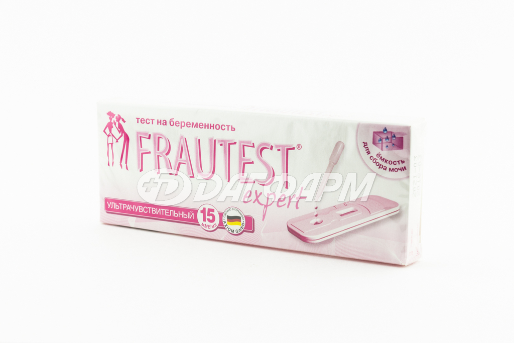 FRAUTEST фраутест тест д/опр. беременности эксперт в кассете с пипеткой №1