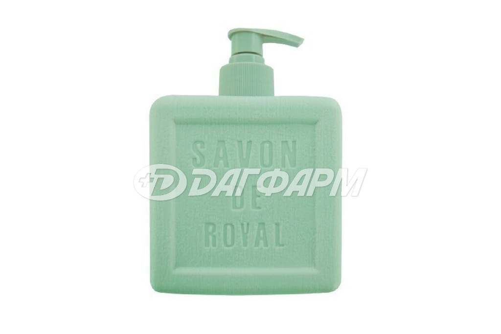 SAVON DE ROYAL мыло жидкое голубое флакон-дозатор 500мл