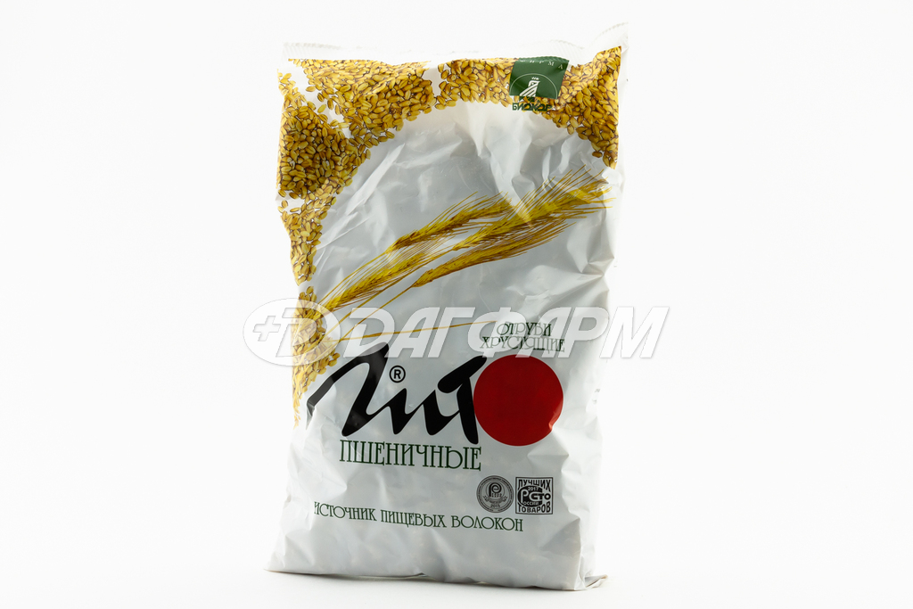 ЛИТО отруби пшеничные хрустящие с кальцием 200г