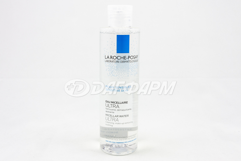 LA ROCHE-POSAY физио ультра мицеллярная вода д/чувств. кожи 200мл