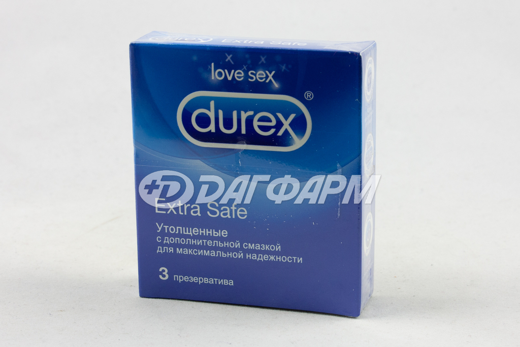 DUREX презервативы extra safe №3