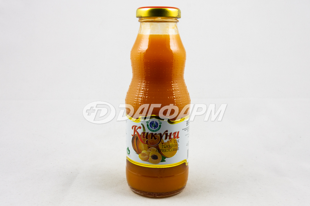 КИКУНИ  сок тыквенно-абрикосовый 0,33л