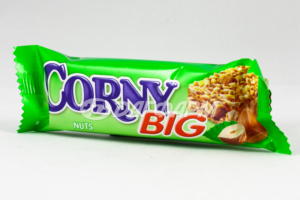 CORNY BIG батончик злаковый с лесными орехами 50г