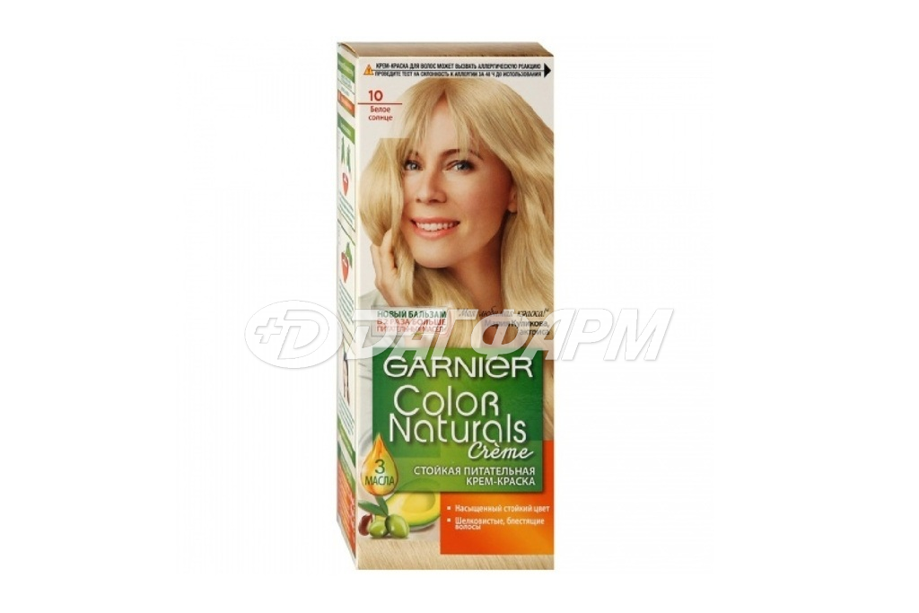 GARNIER Color Naturals краска для волос 10 (белое солнце)