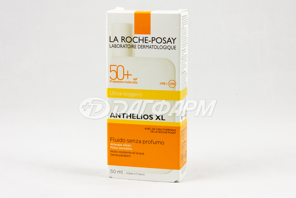 LA ROCHE-POSAY  антгелиос шака флюид тонирующий spf50+ 50мл