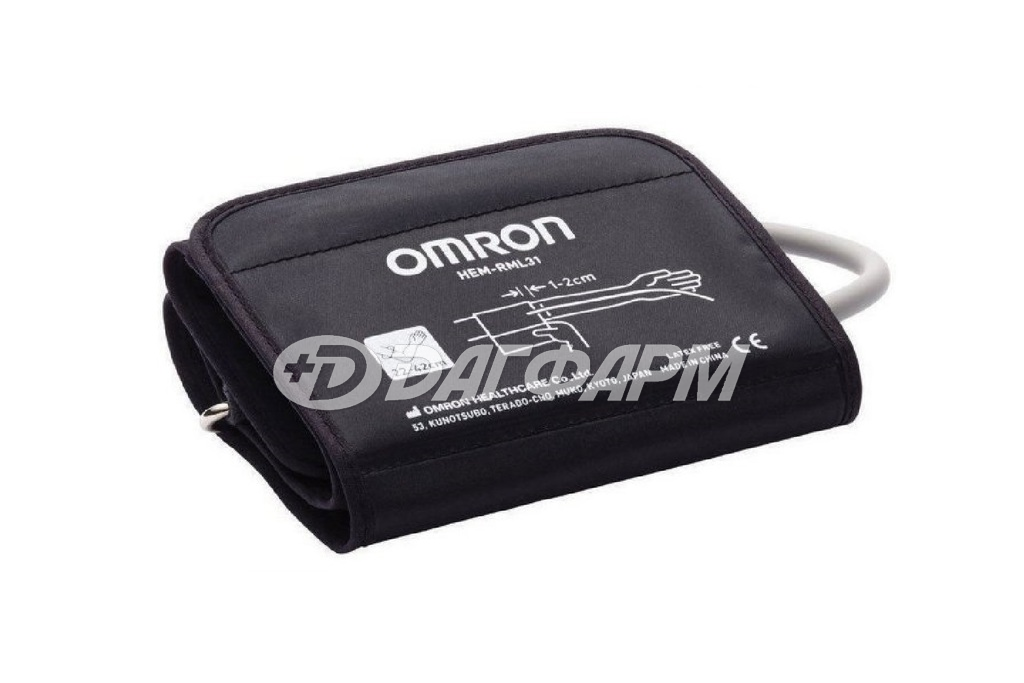 OMRON манжета easy cuff универсальная черная 22-42см