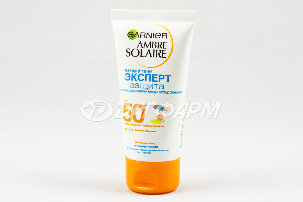 GARNIER AMBRE SOLAIRE garnier амбре солер крем д/загара детский малыш в тени спф 50 50мл