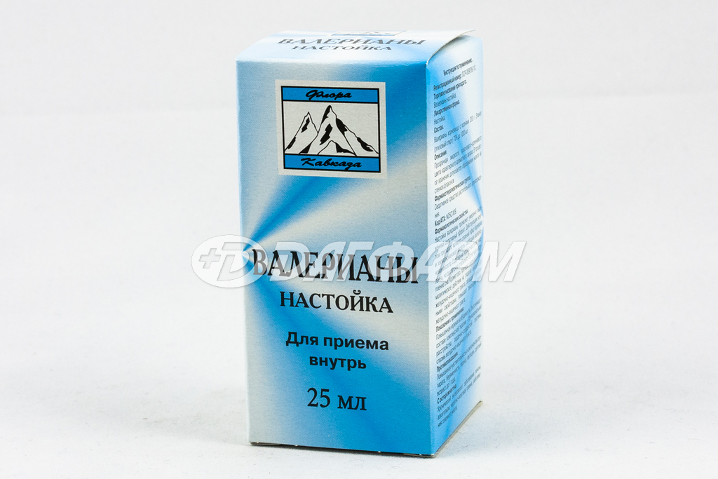 ВАЛЕРИАНЫ НАСТОЙКА 25мл флора кавказа