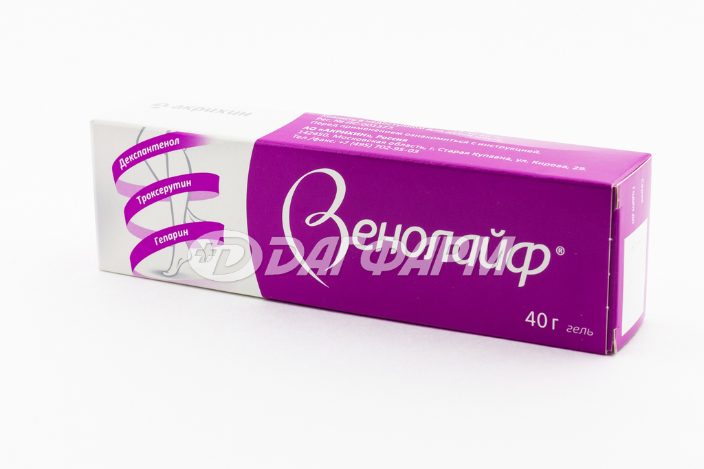 ВЕНОЛАЙФ гель 40г
