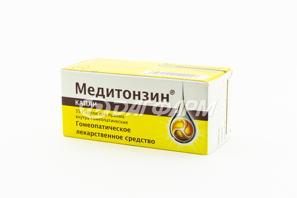 МЕДИТОНЗИН капли для приема внутрь гомеопатические флакон 35г