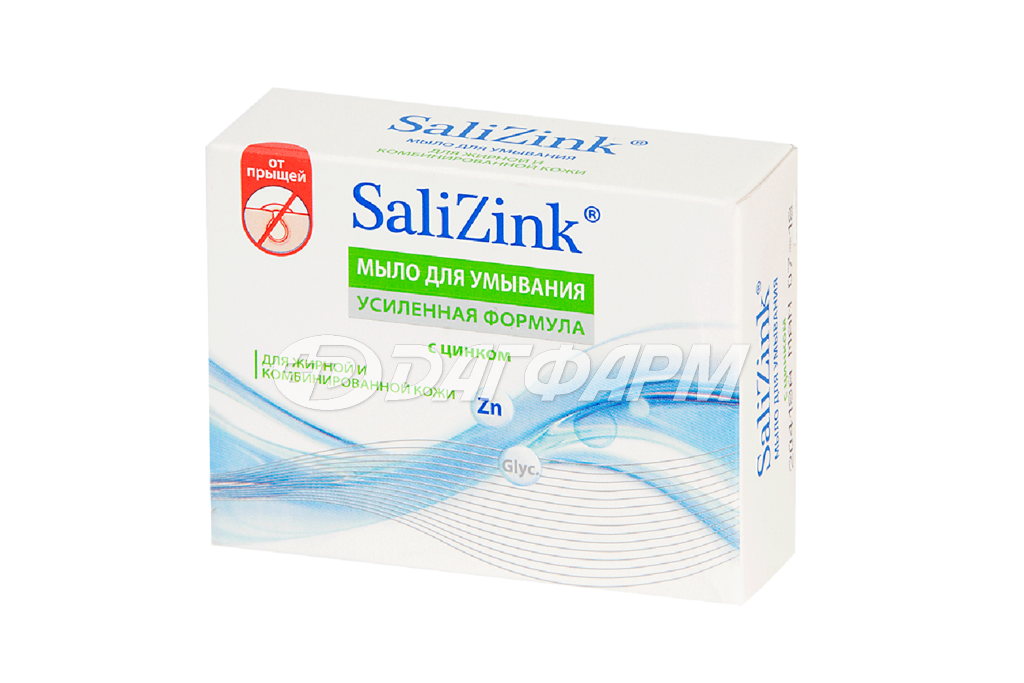 SALIZINK салицинк мыло д/умыв. д/жирн/комб. кожи с цинком 100г