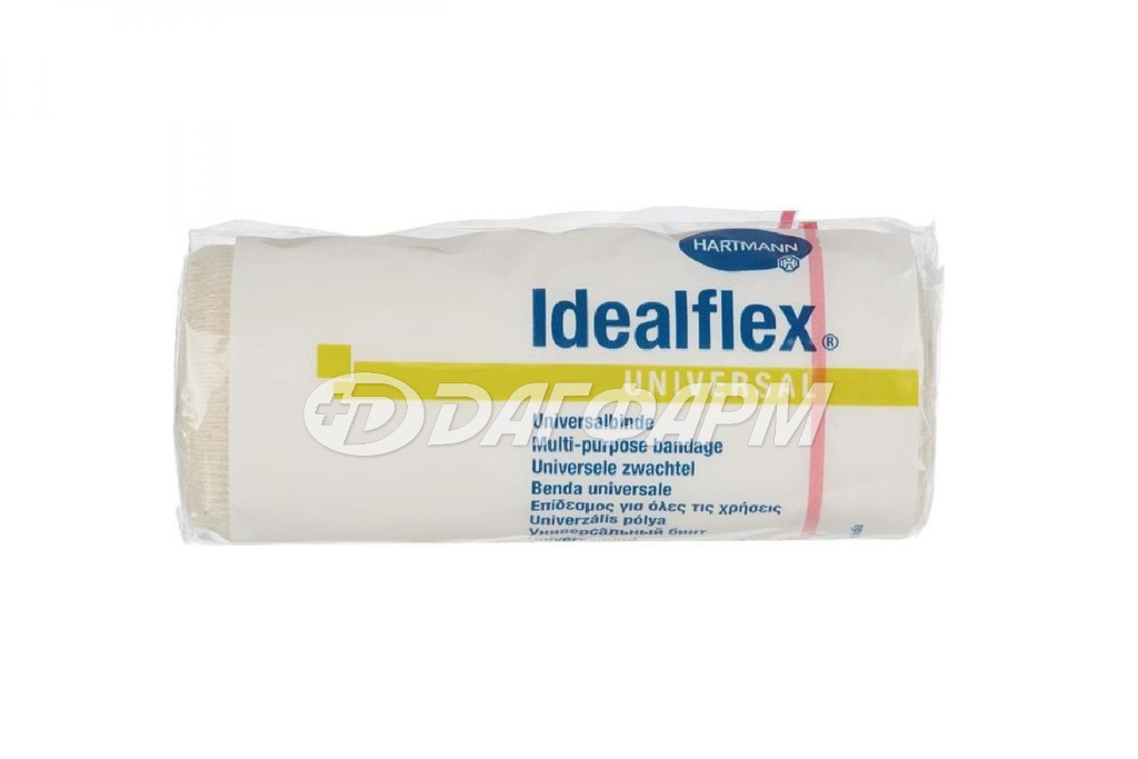 ХАРТМАНН Idealflex universal / ИДЕАЛФЛЕКС УНИВЕРСАЛ бинт эластичный среднерастяжимый 10смх5м