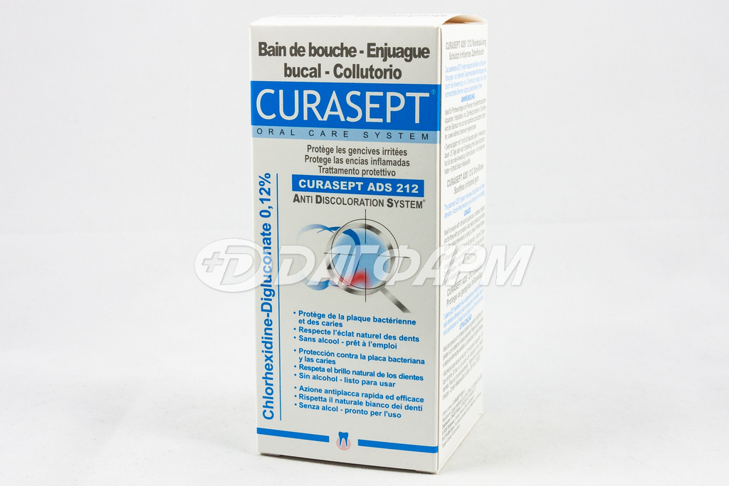 CURAPROX ополаскиватель для полости рта 0,12%  хлоргексидина 200мл
