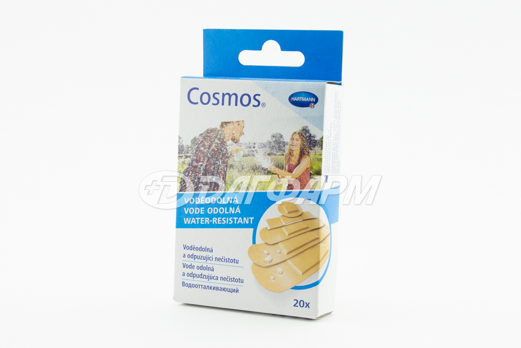 ХАРТМАНН COSMOS Water-Resistant / Космос водоотталкивающий пластырь 5 размеров №20
