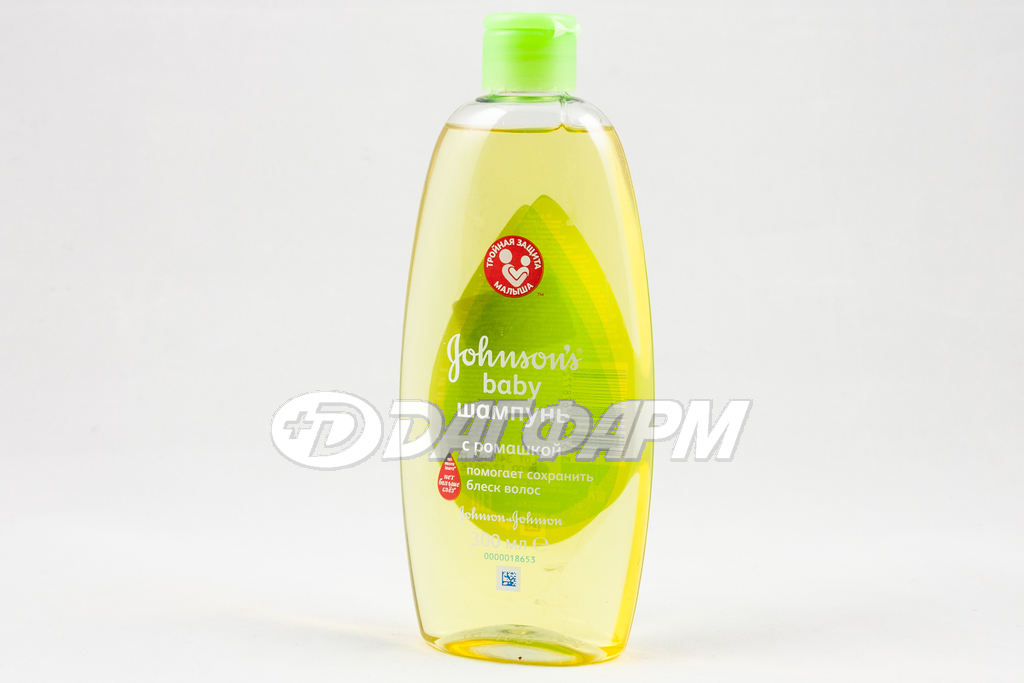 JOHNSONS BABY шампунь с ромашкой 300мл