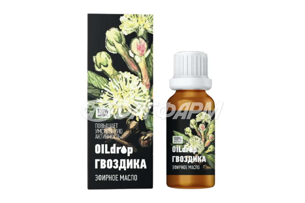 Оилдроп Масло эфирное ГВОЗДИКИ 10 мл