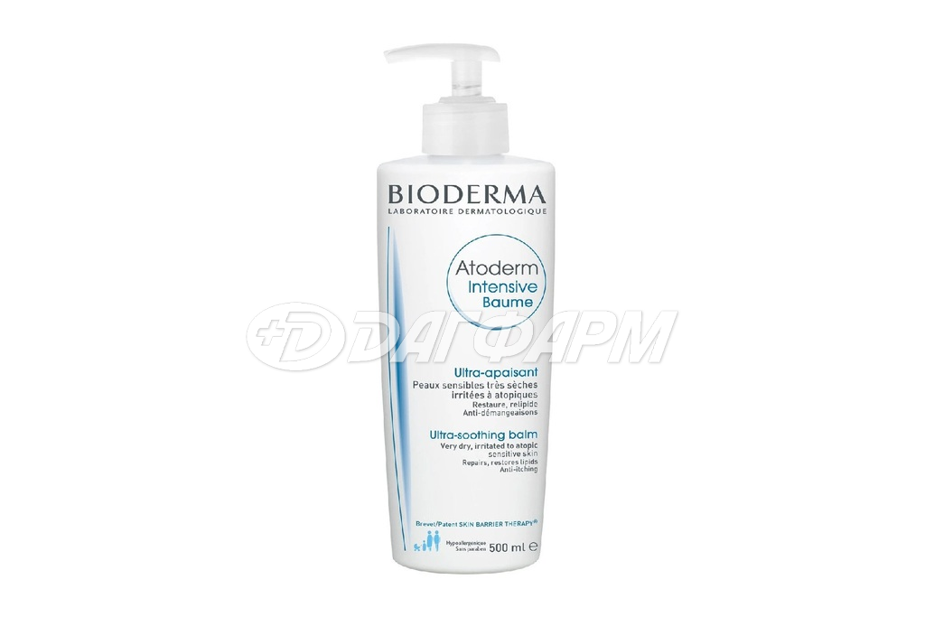 BIODERMA атодерм бальзам интенсив 500мл