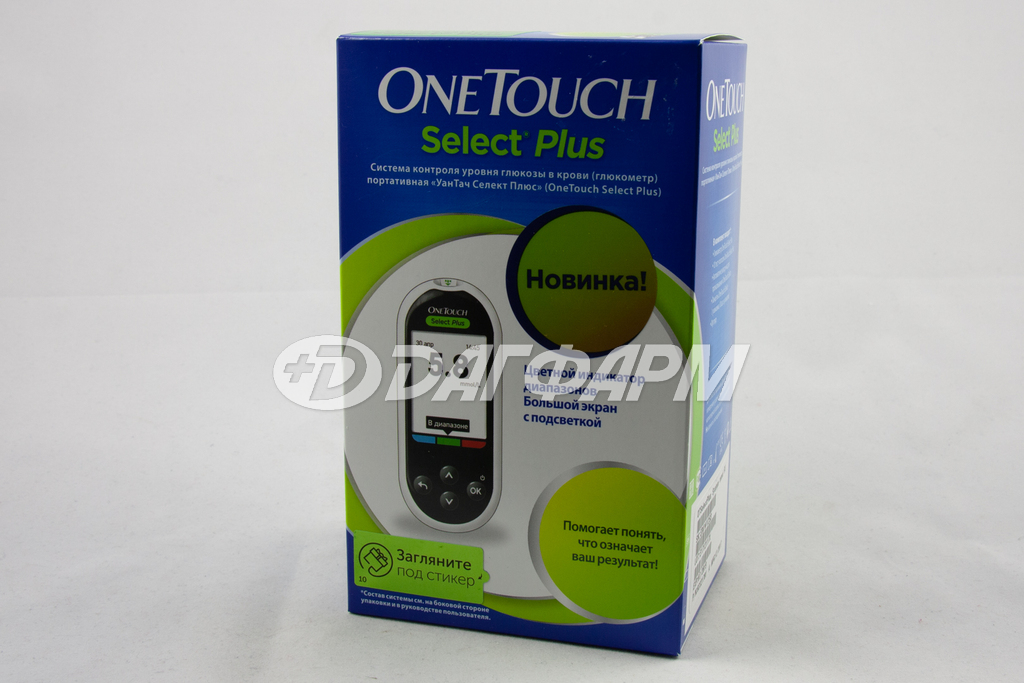 ONE TOUCH SELECT PLUS глюкометр
