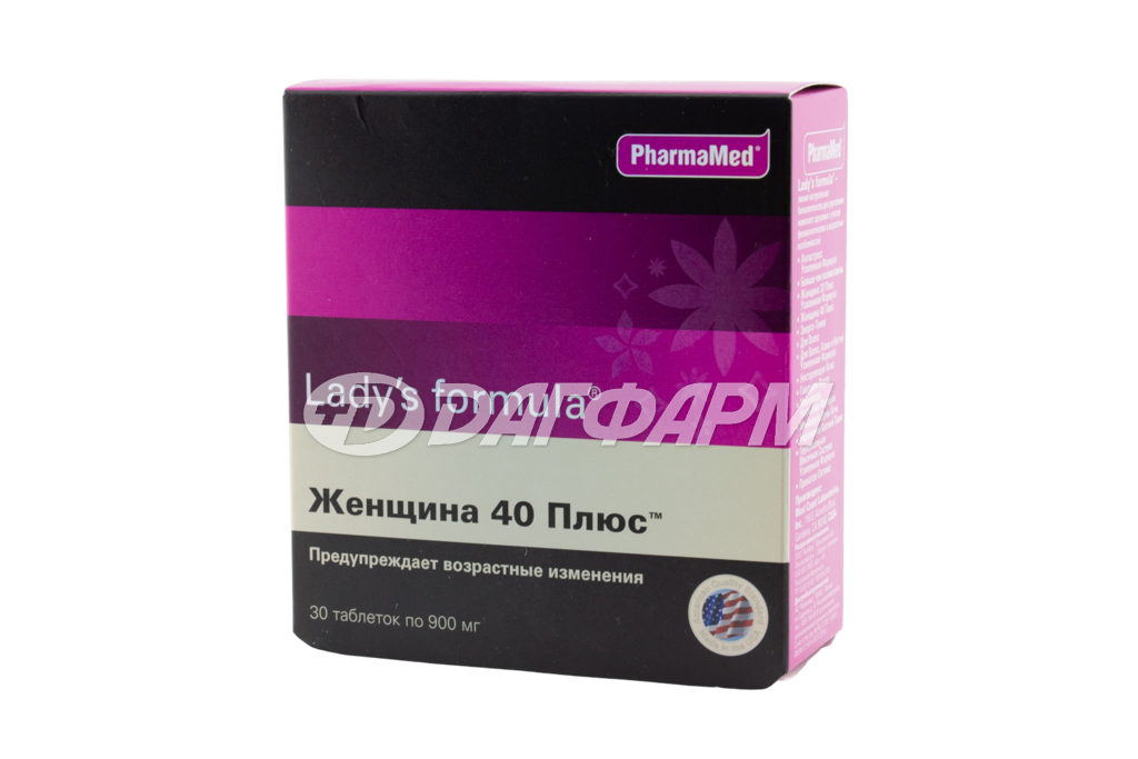 LADY'S FORMULA женщина 40 плюс таблетки №30