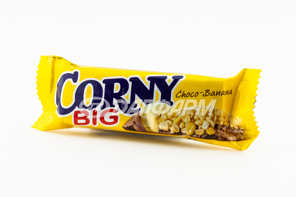 CORNY BIG батончик злаковый с бананом и молочным шоколадом 50г