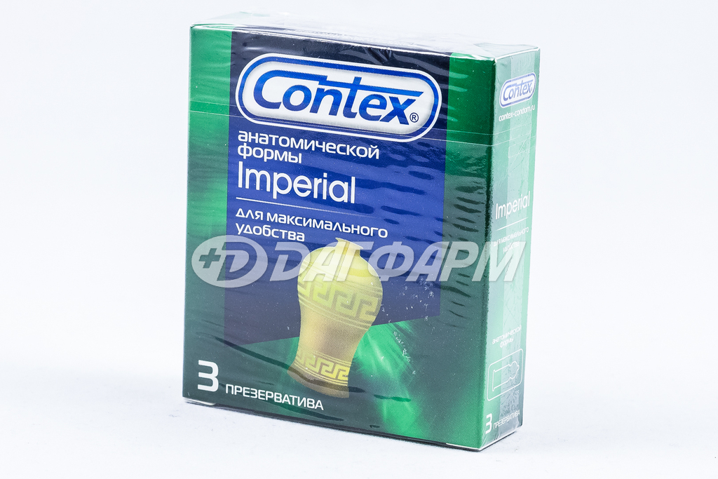 CONTEX презервативы IMPERIAL анатомической формы №3