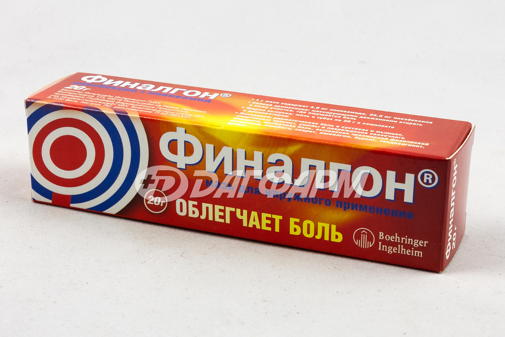 ФИНАЛГОН мазь 20г