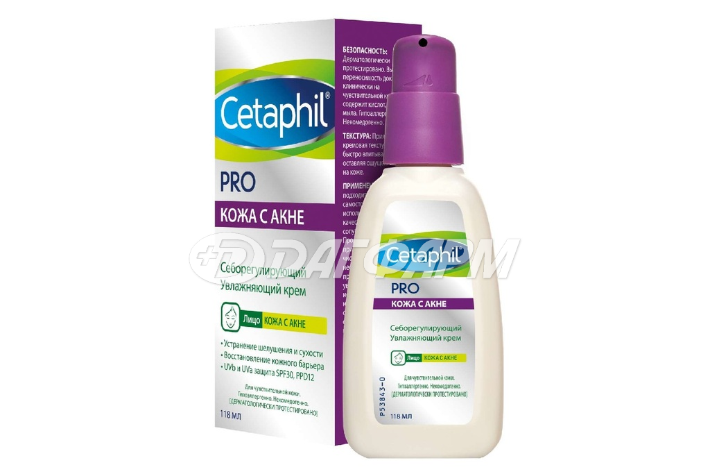 CETAPHIL сетафил про крем себорегулирующий увлажняющий 118мл