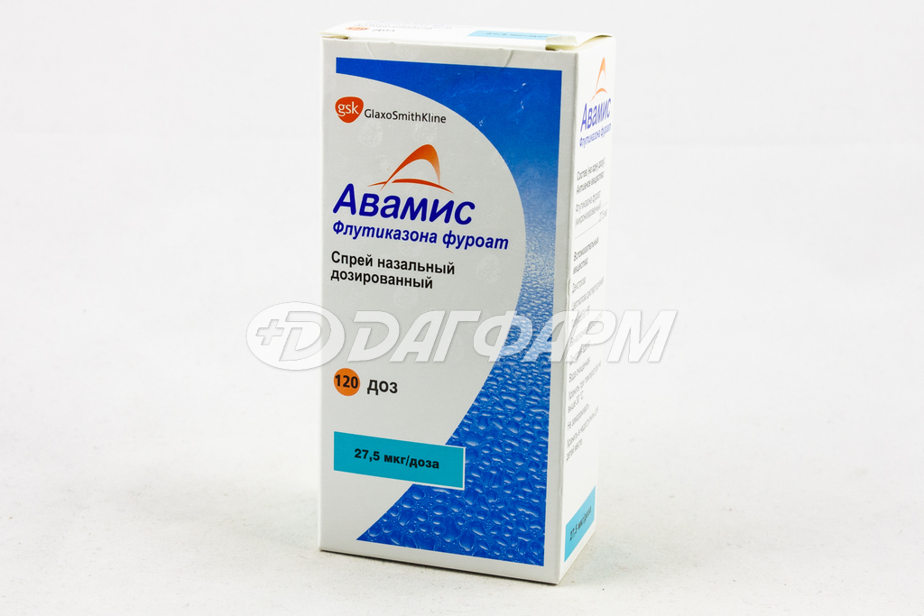 АВАМИС спрей назальный 27,5мкг/доза 120доз №1