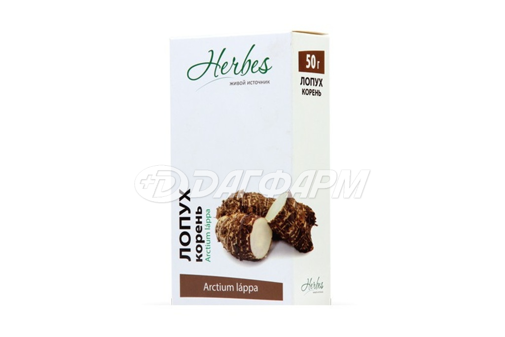 ЛОПУХА КОРНИ пак. 50г хербес
