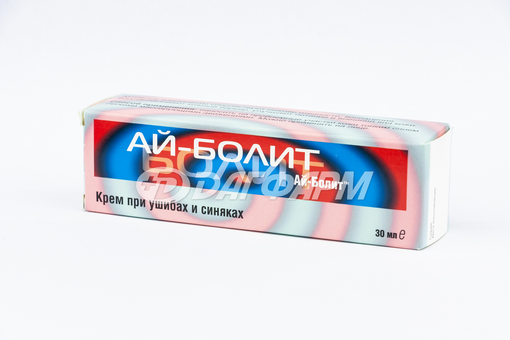 АЙ-БОЛИТ крем при ушибах и синяках 30мл