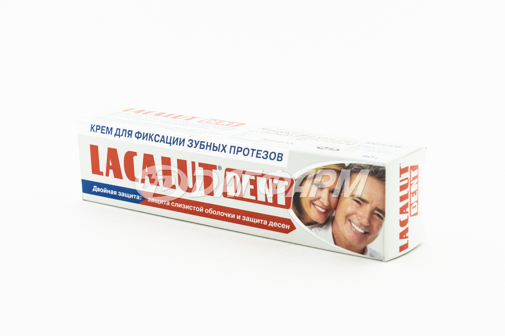 LACALUT DENT крем для фиксации зубных протезов 40мл