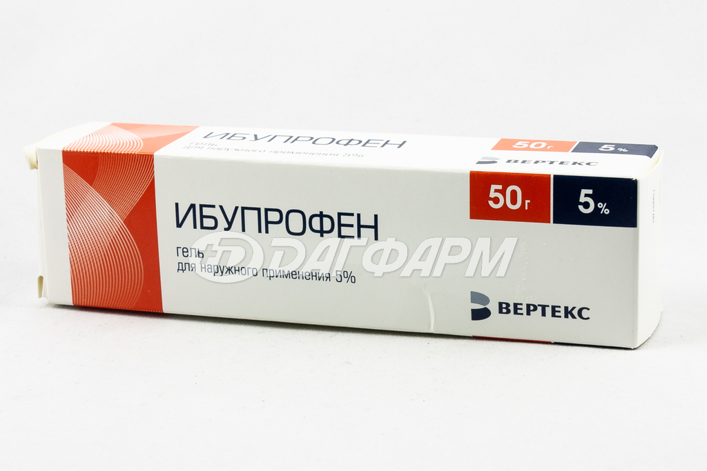 ИБУПРОФЕН гель для тела 5% 50г