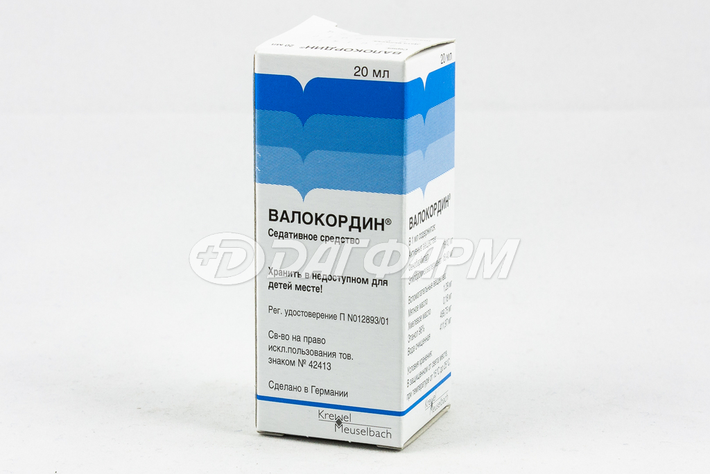 ВАЛОКОРДИН капли 20мл